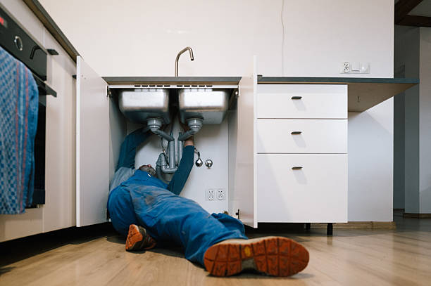 Professional Leak Detection technician working in Prospect Park, NJ